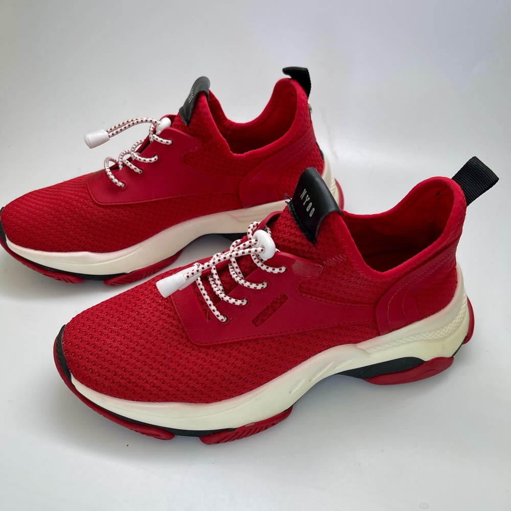 Steve Madden NY90 Red Athletic Shoes